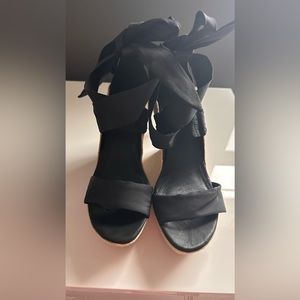 Ugg Black Wedges